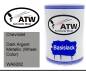 Preview: Chevrolet, Dark Argent Metallic (Wheel Color), WA6282: 500ml Lackdose, von ATW Autoteile West.